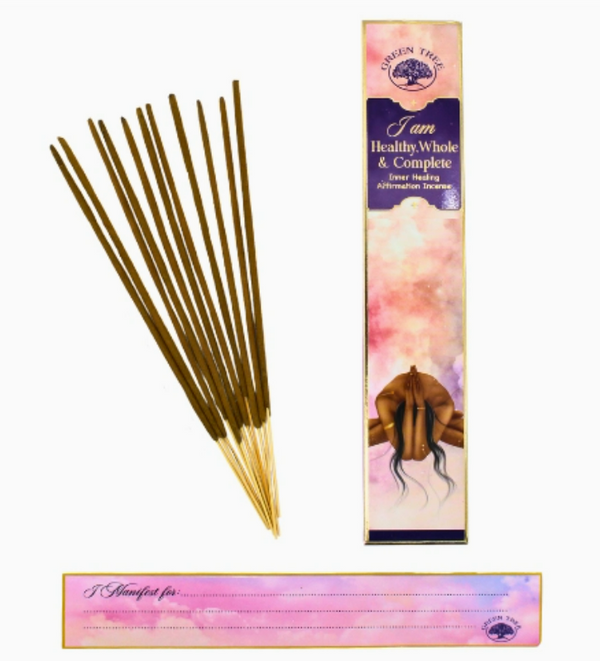 I am Healthy Whole & Complete Incense