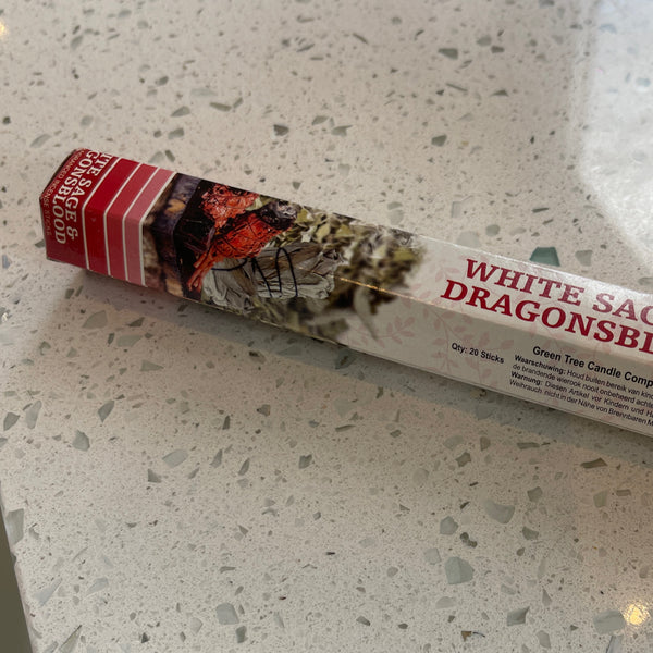 White Sage & Dragon's Blood Incense