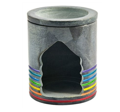 Chakra Ring Carved Aroma Lamp